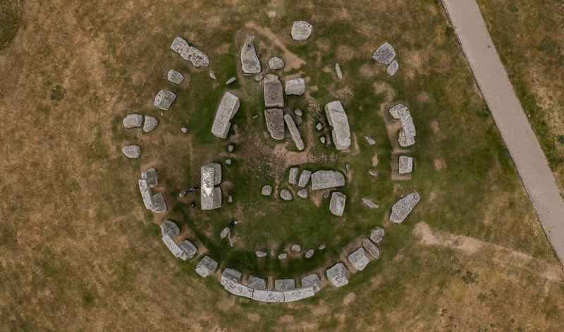 Pentre Ifan Dolmen sunset
